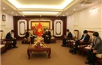 Cục trưởng Đinh Việt Thắng tham dự tiếp đón Đại sứ Pakistan 